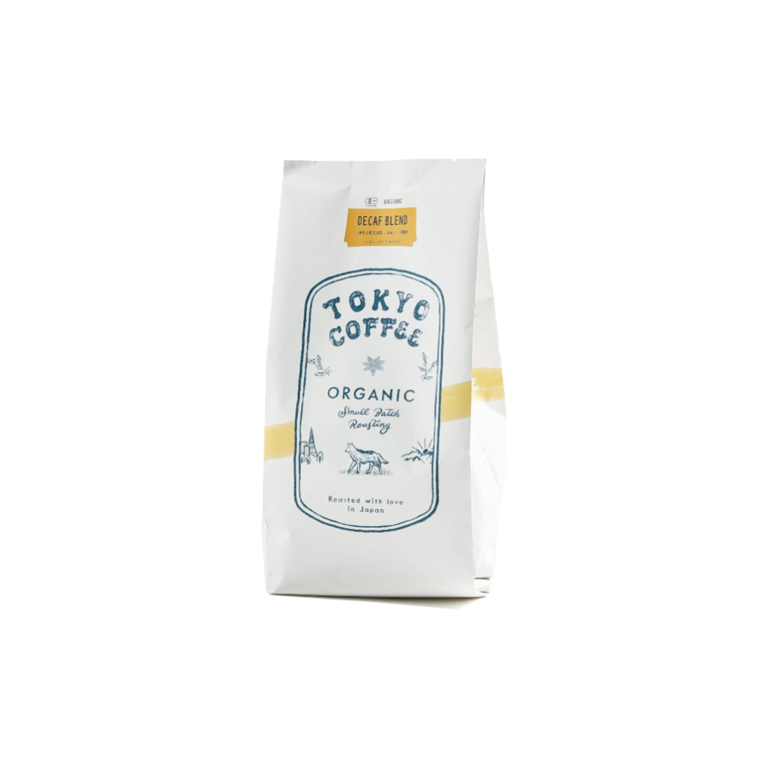 Tokyo Coffee Decaf Ethiopian Mocha Blend – Same-Day Roasted Organic Coffee Beans (400g)