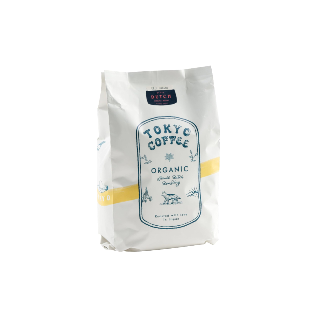 TOKYO COFFEE Dutch Blend – Deep Roasted Organic Cold Brew Coffee Beans (1 kg)