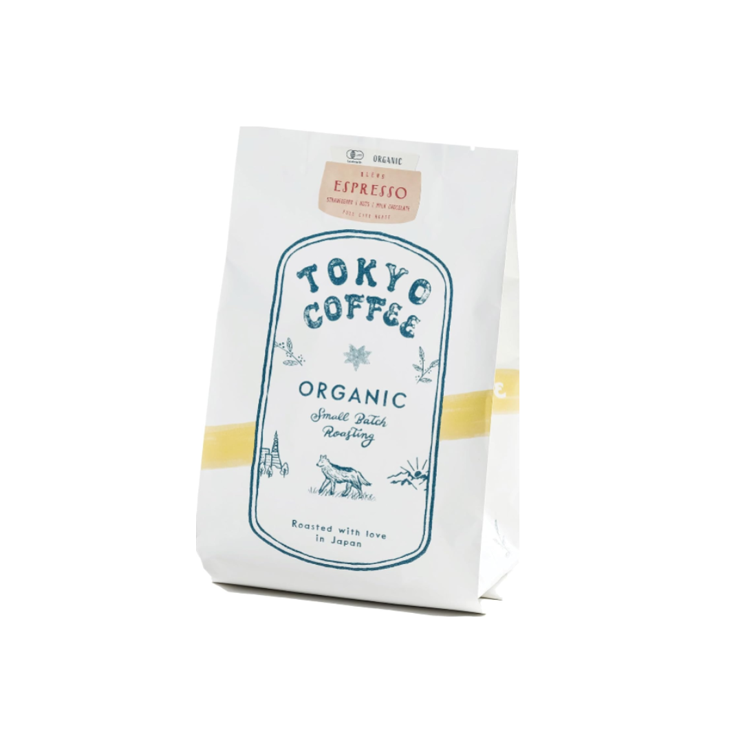 Tokyo Coffee Organic Espresso Blend – Premium Organic Coffee Beans (200g)