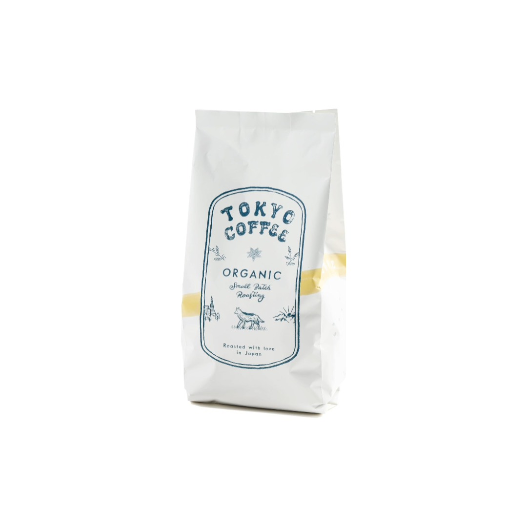 TOKYO COFFEE Original Organic Blend – Same-Day Home-Roasted Coffee Beans (400g)