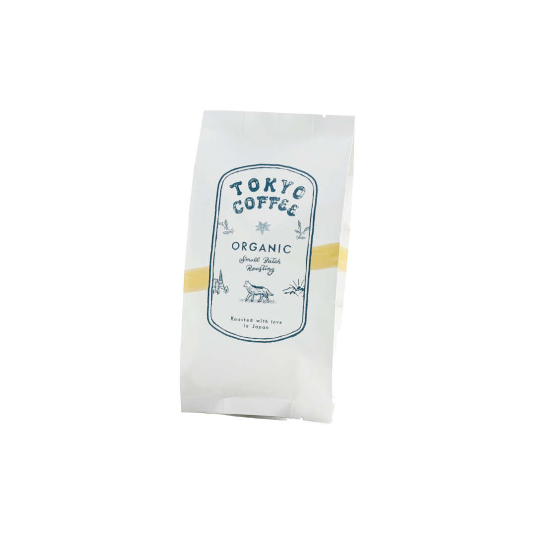 TOKYO COFFEE Organic Blend – Home-Roasted Coffee Beans (100g)