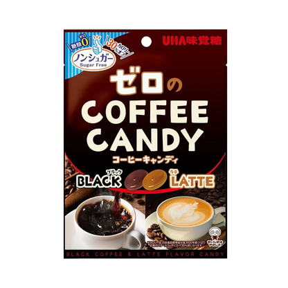 UHA Mikakuto Zero Coffee Candy 2.3 oz (65 g) x 6 Bags