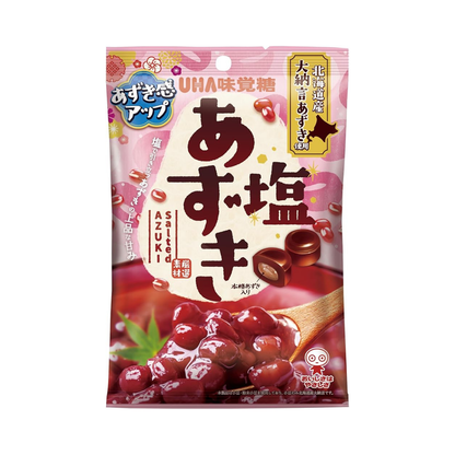 UHA Mikakuto Mikakuto Salt Azuki 3.9 oz (109 g) x 6 Bags