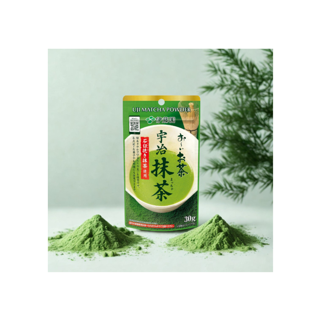 Itoen Oi Ocha Uji Matcha 30g | Pack of 2 | Made in Japan | Matcha Powder