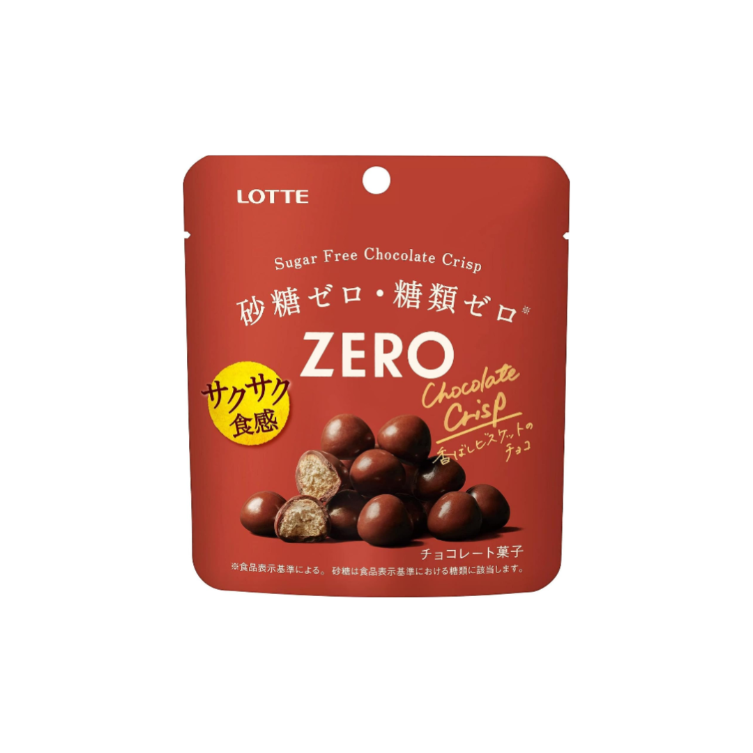 Lotte Zero Sugar-Free Chocolate Crisp 28g