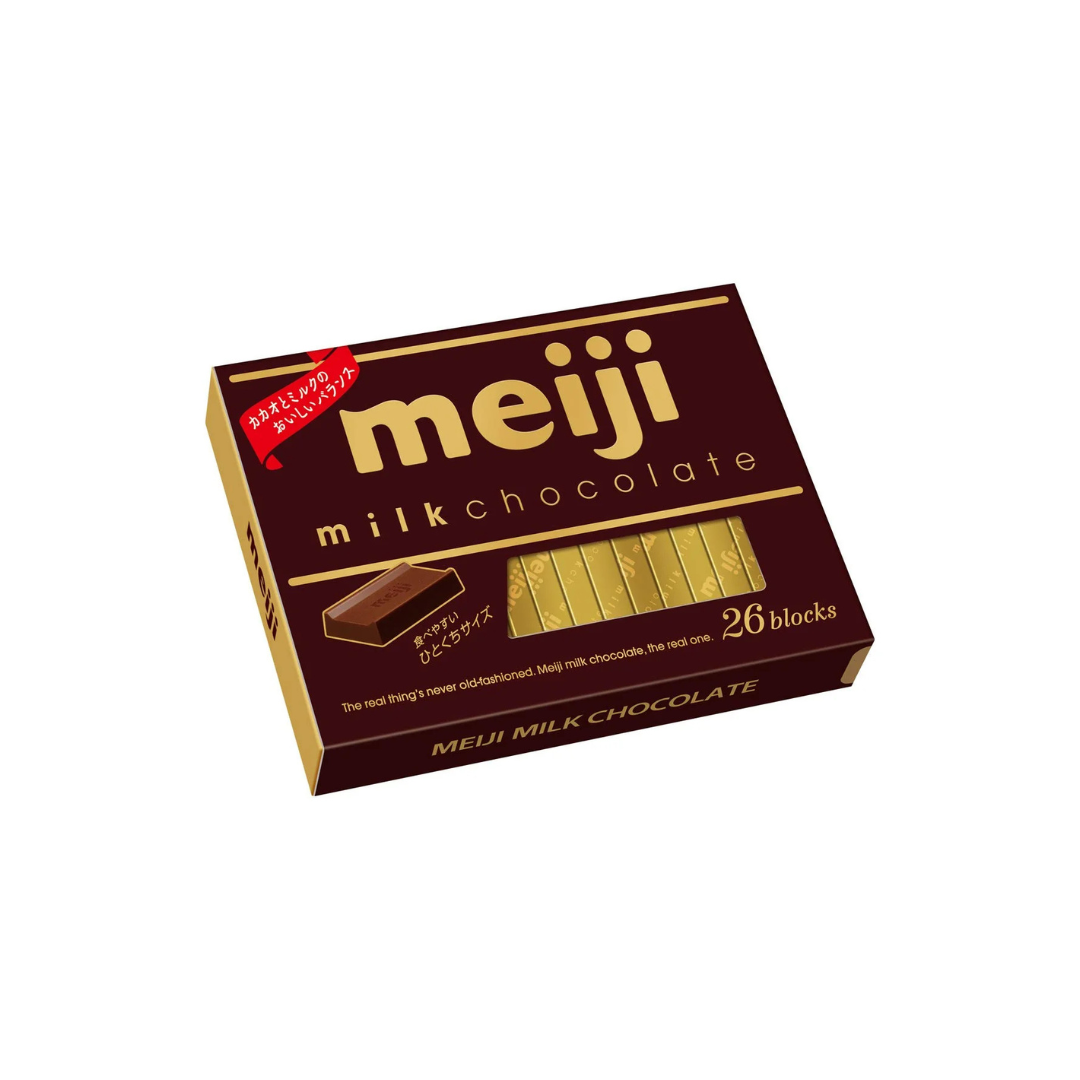 Meiji Milk Chocolate Box 120g Pack of 2 – Japan