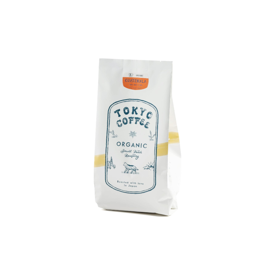 TOKYO COFFEE Third Wave Organic Guatemalan Coffee Beans – Medium Fine Grind (400 g)
