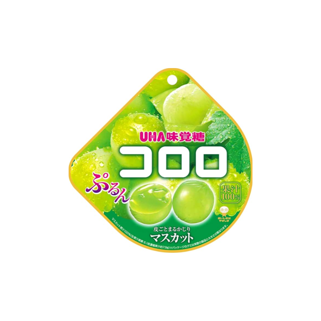 UHA Mikakuto Kororo Muscat 1.7 oz (48 g) x 3 Packs