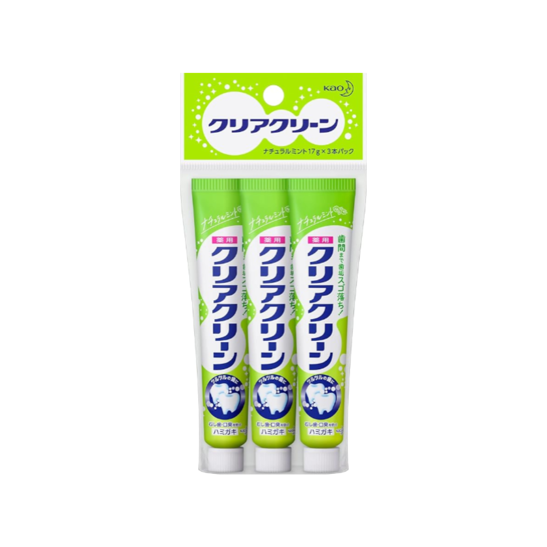 Clear Clean Natural Mint Mini 17g x 3