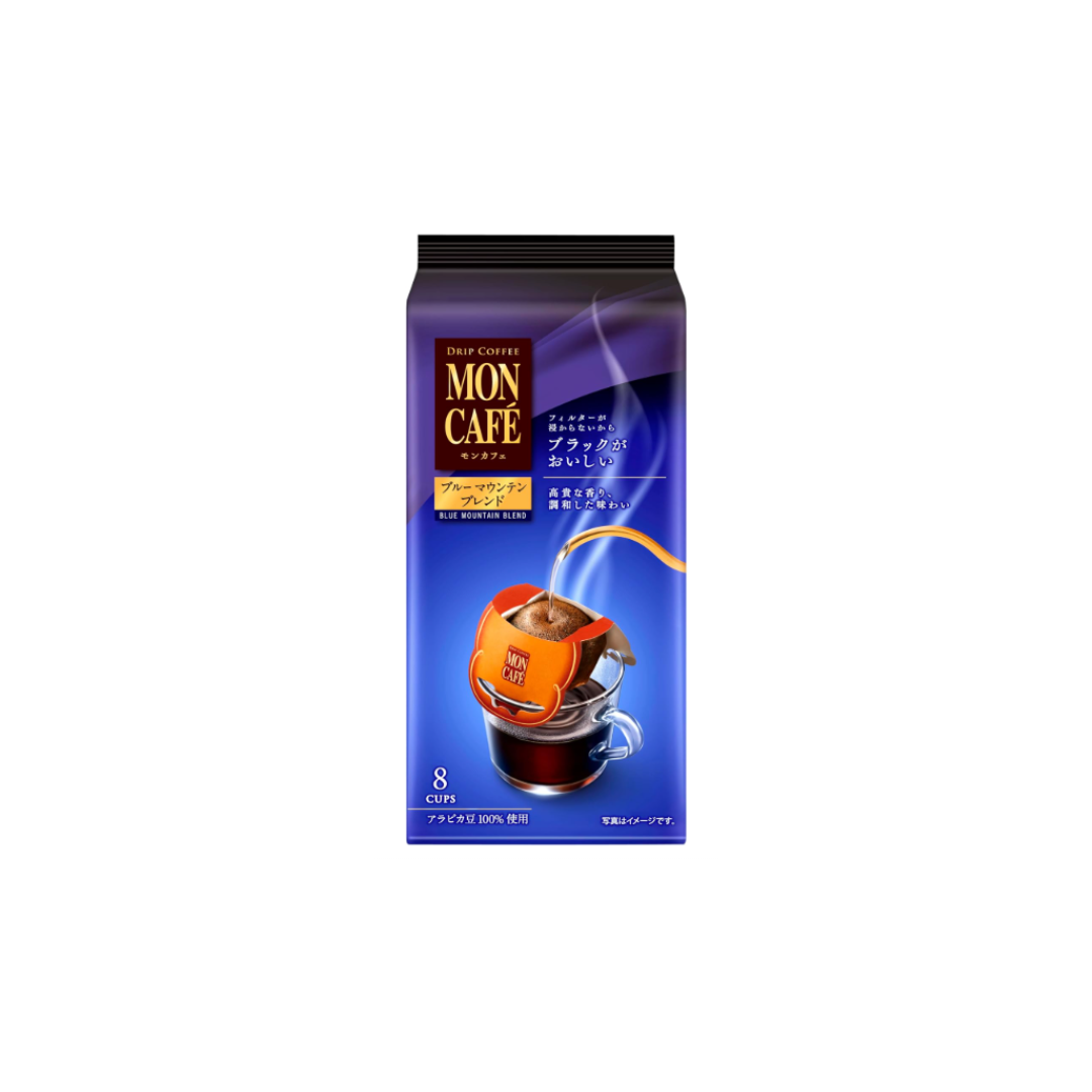 Mon Café Blue Mountain Blend Drip Coffee – 8 Bags × 2 Packs (16 Bags)