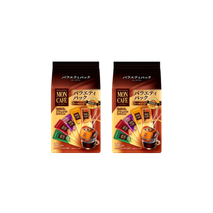 Mon Café Variety Pack – 10 Assorted Drip Bags × 2 Packs (20 Bags)