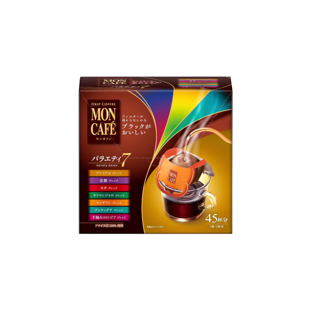 Mon Café Variety Seven Drip Coffee – 45 Bags