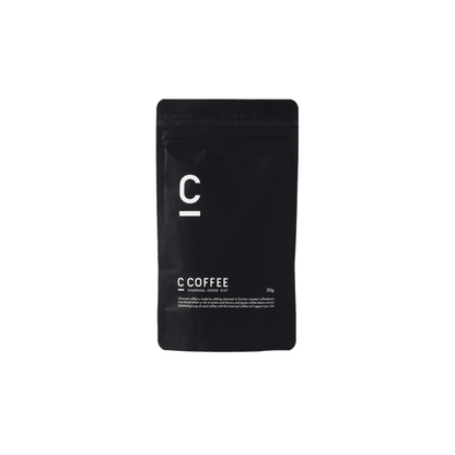 C COFFEE Half Size 50g – Diet Coffee Replacement with Charcoal &amp; MCT Oil