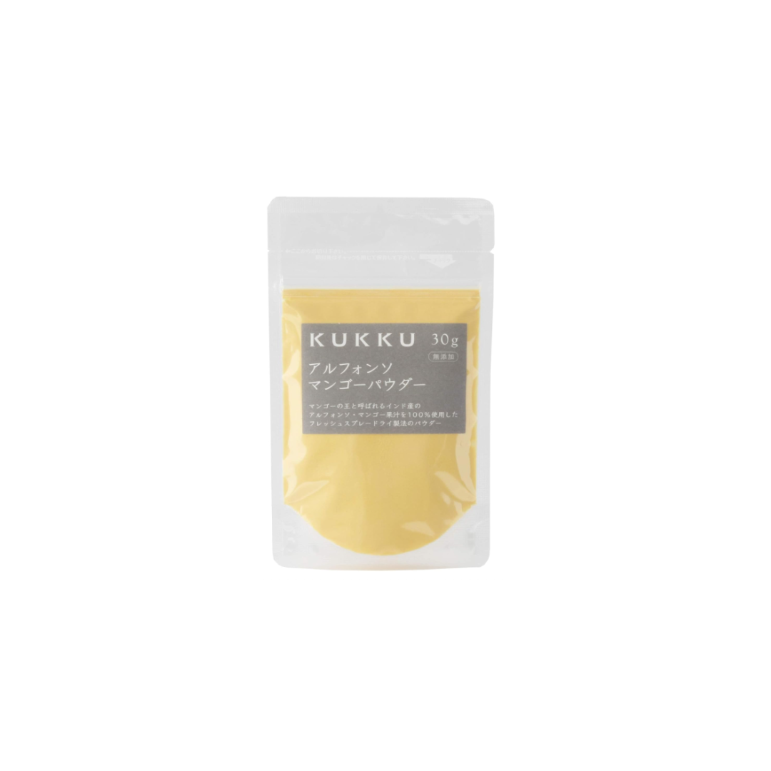KUKKU Alfonso Mango Powder (Additive-Free), 1.1 oz (30 g)