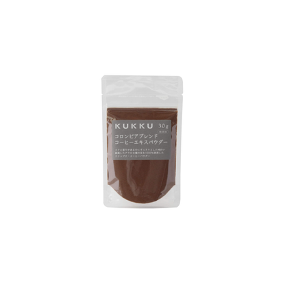 KUKKU Colombian Blend Coffee Extract Powder (Additive-Free), 1.1 oz (30 g)