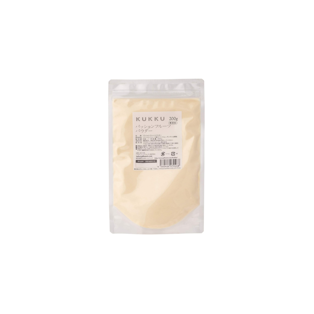 KUKKU Passion Fruit Powder (200 g) – Additive-Free Tropical Fruit Powder