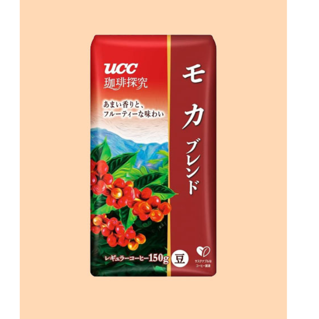 UCC Coffee Exploration Roasted Beans Mocha Blend 150g