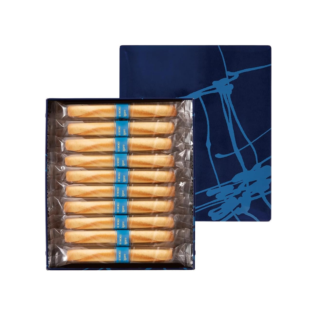 Yoku Moku Cigar Shaped Biscuits | Individually Wrapped 20 Sticks | Made in Japan | Japanese Sweets