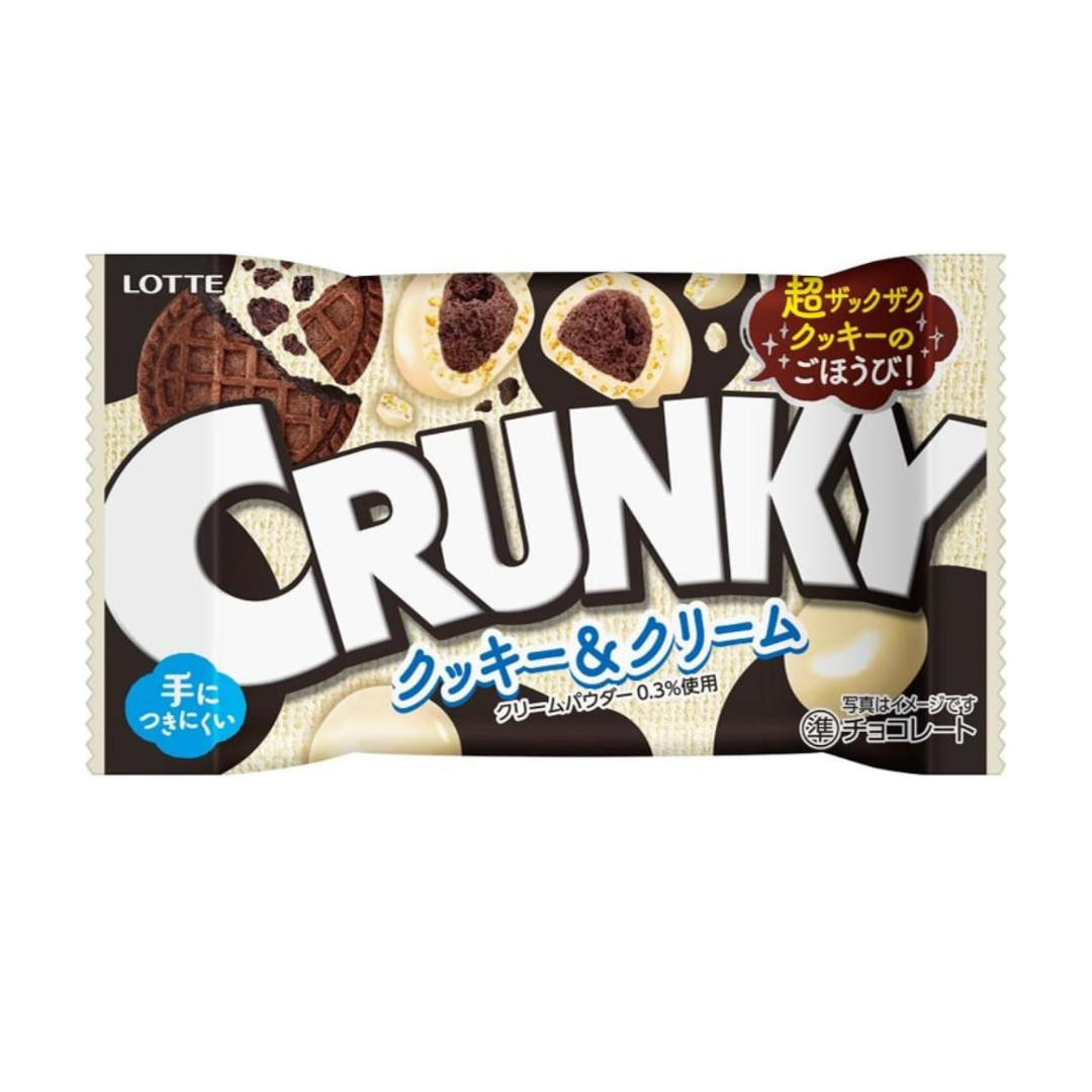 Lotte Crunky Pop Joy (Cookies &amp; Cream) 37g