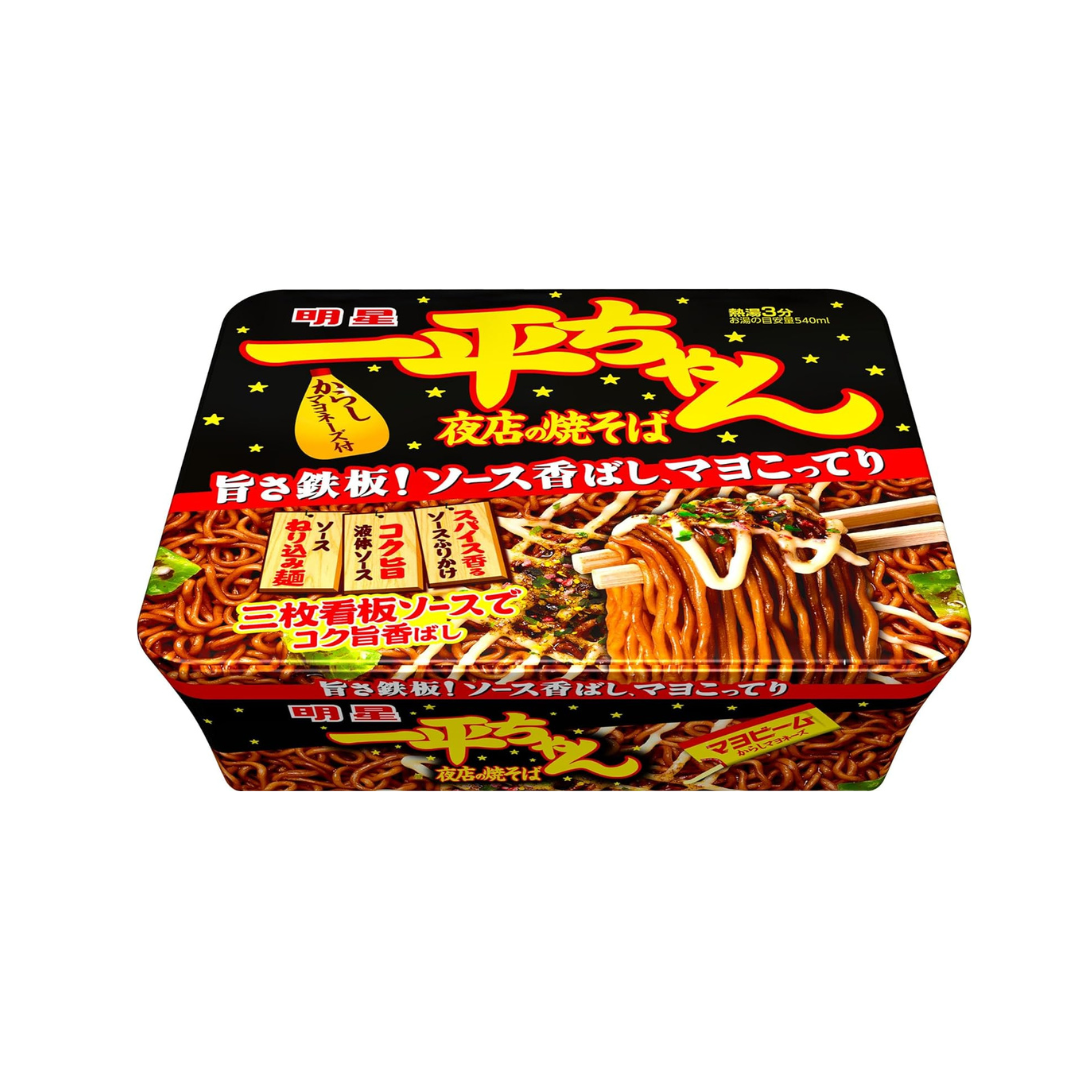 Myojo Ippei-Chan Night Shop Yakisoba 135g | Japanese Soba Noodles