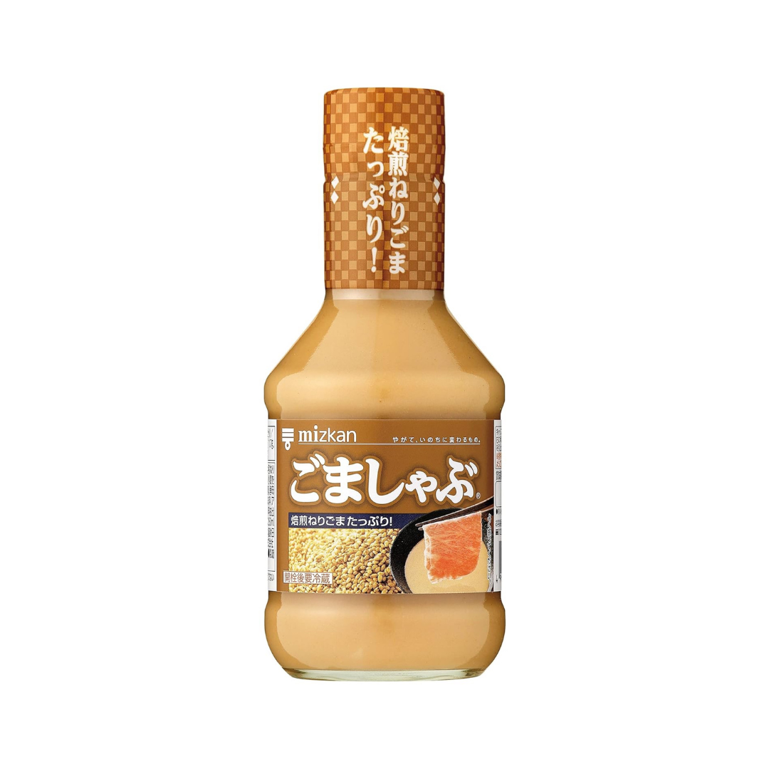 Mizkan Sesame Shabu 250ml Paste Like Sauce with Garlic | Made in Japan | Japanese Sesame Sauce