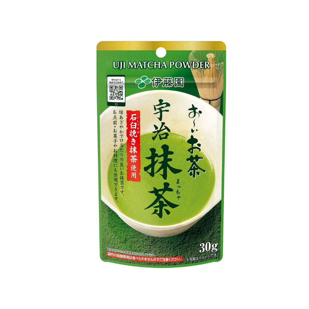 Itoen Oi Ocha Uji Matcha 30g | Pack of 2 | Made in Japan | Matcha Powder