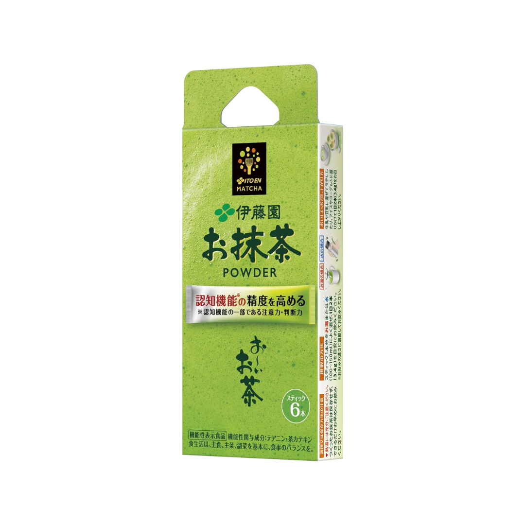 Itoen Oi Ocha Matcha Powder Stick 1.7g x 6 Sticks Powder | Made in Japan