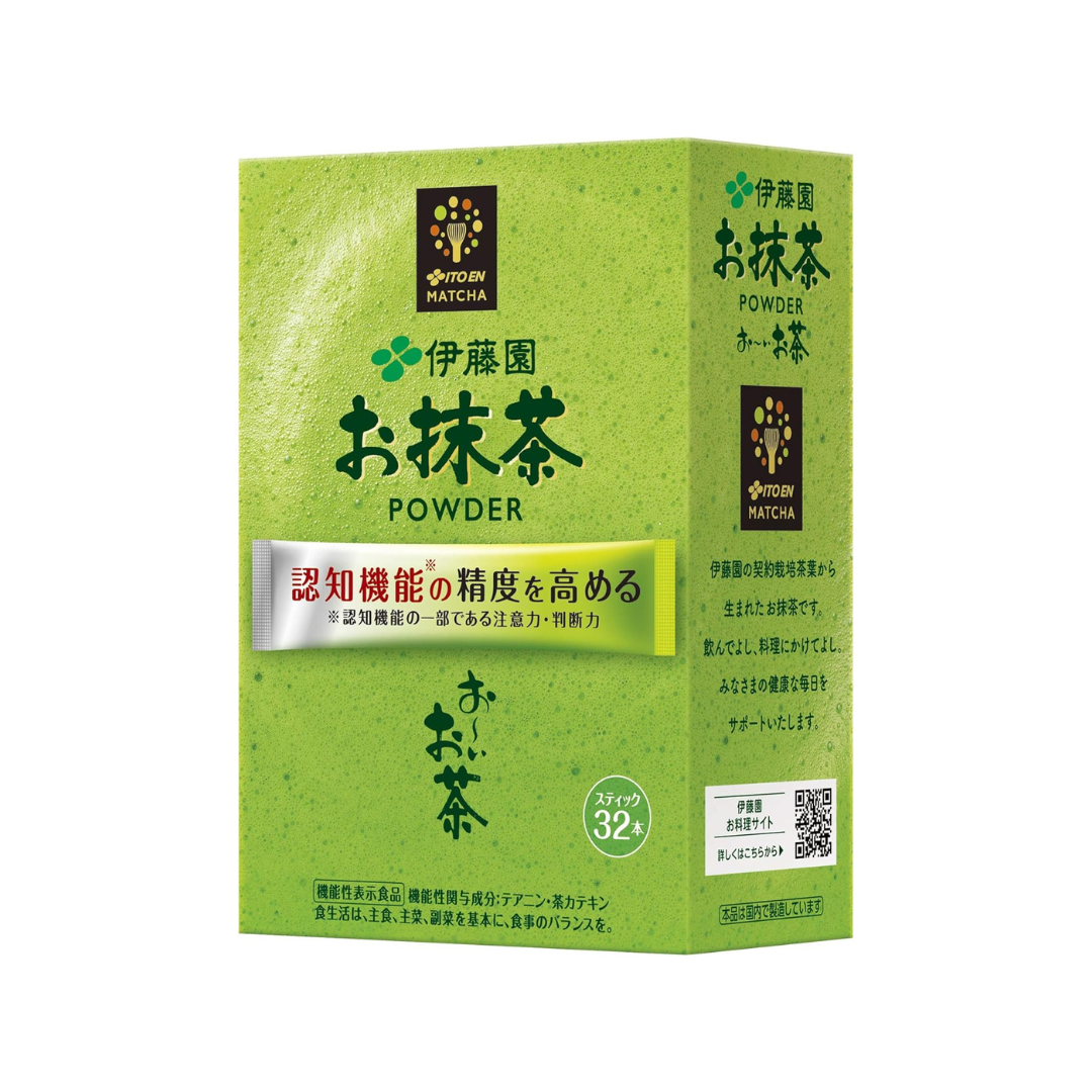 Itoen Oi Ocha Matcha Powder Stick 1.7g x 32 Sticks Powder | Made in Japan