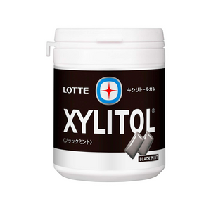Lotte Xylitol Gum (Black Mint) Family Bottle 143g – Japanned
