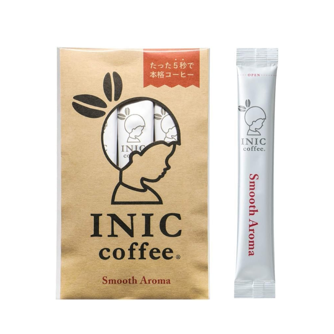 INIC coffee Smooth Aroma Sticks 3 sticks [Classic regular blend] [The best powdered coffee] 10g | Made in Japan [Taste used by world barista champions] Coffee gift set