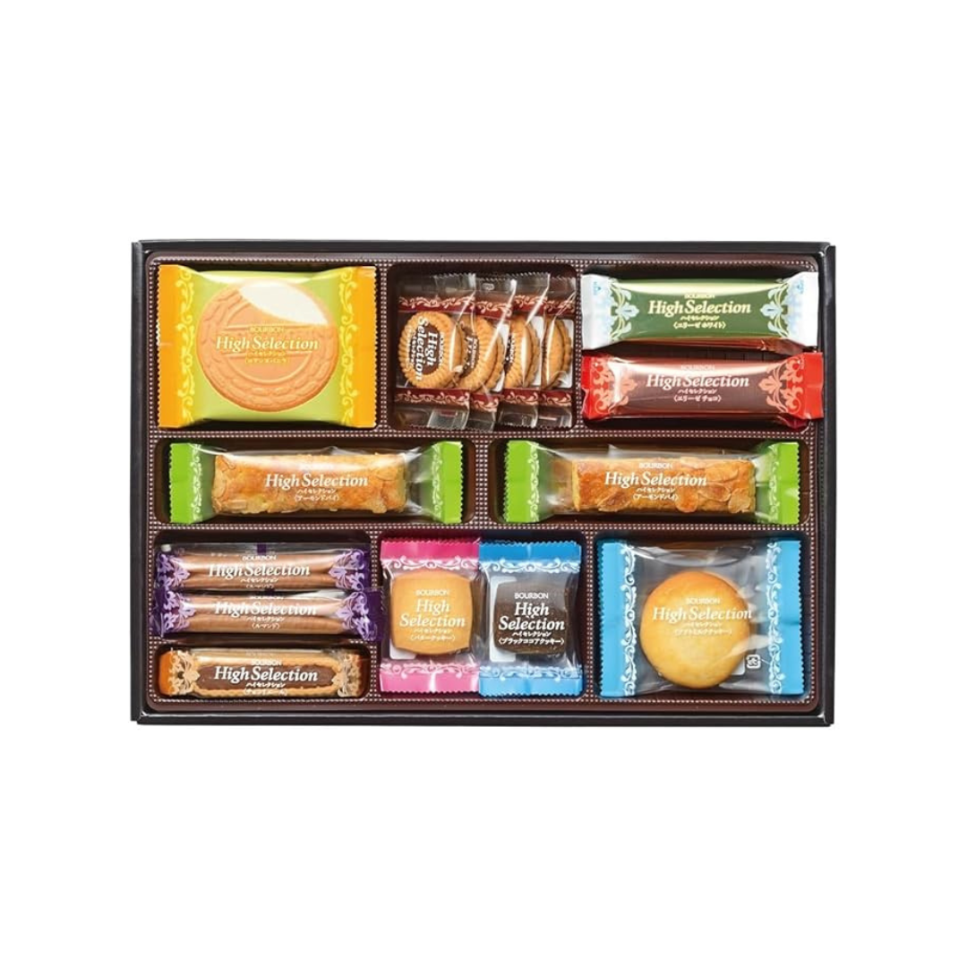 Bourbon High Selection Cookies 610g | Made in Japan
