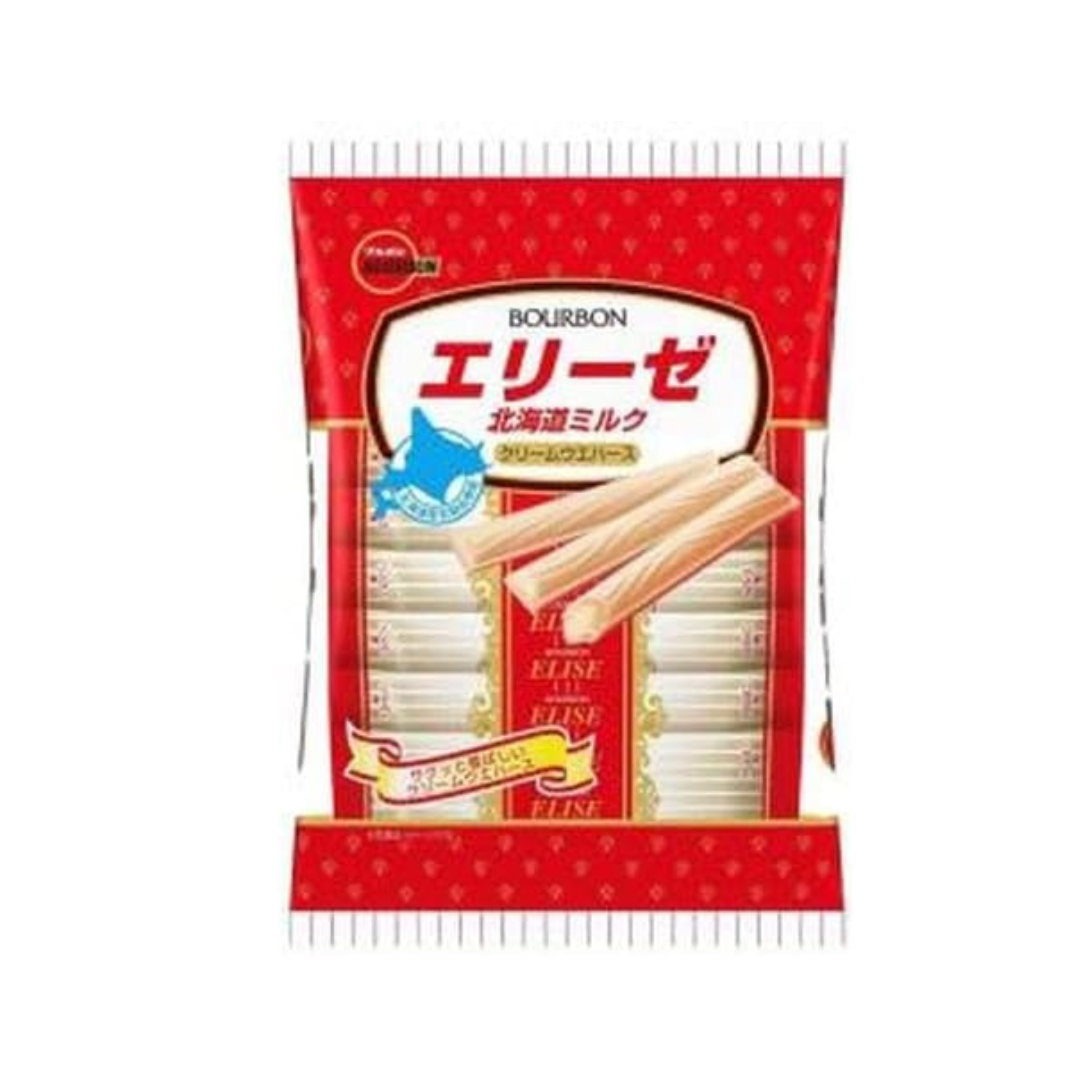 Bourbon Elise Hokkaido Milk 70g | Pack of 3 | Made in Japan