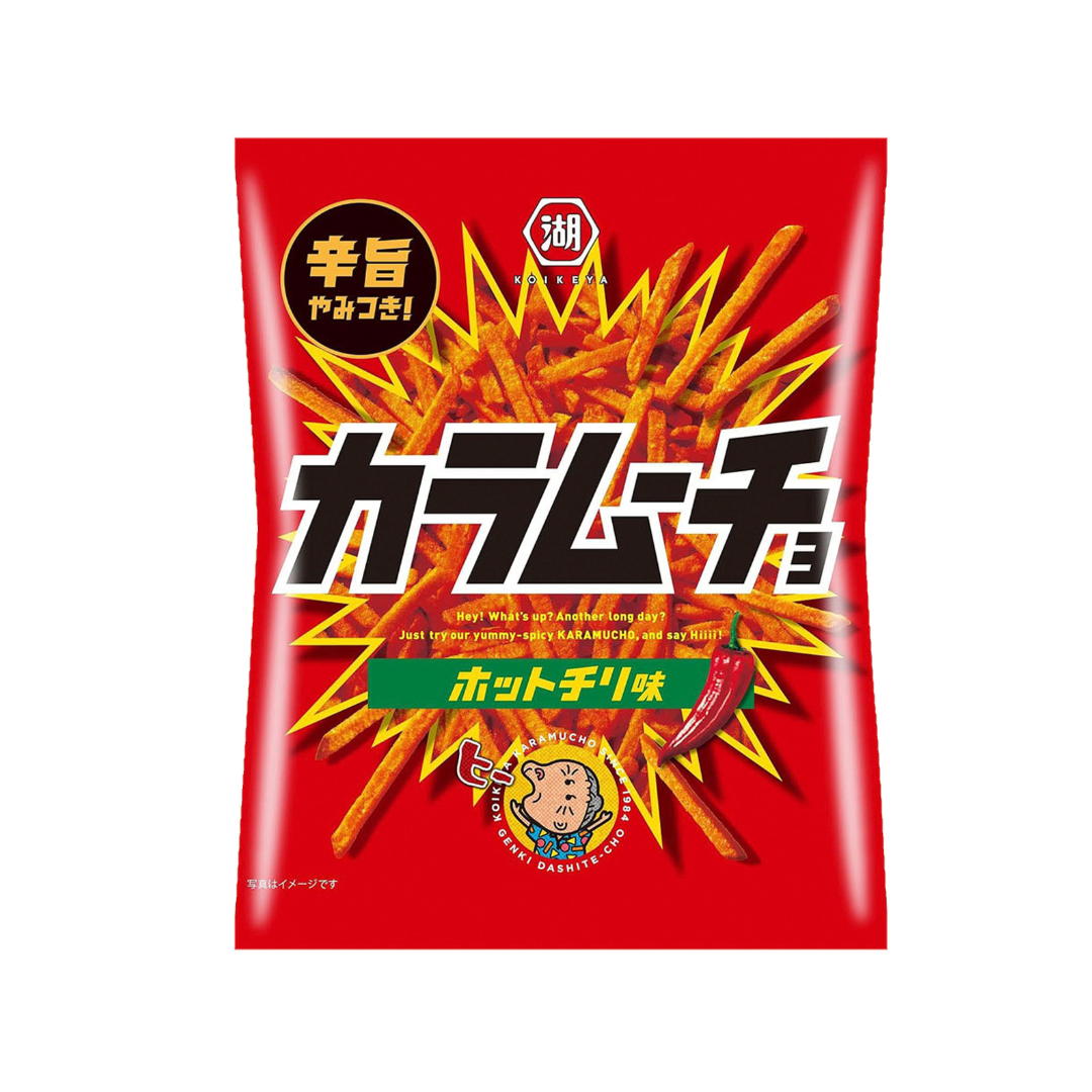Koikeya Stick Karamucho Hot Chili Flavor 97g
