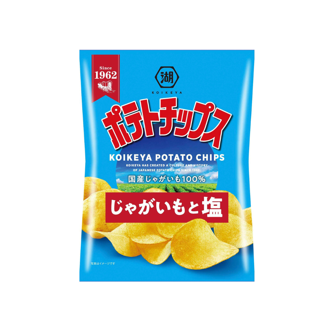 Koikeya Salted Potato Chips 60g