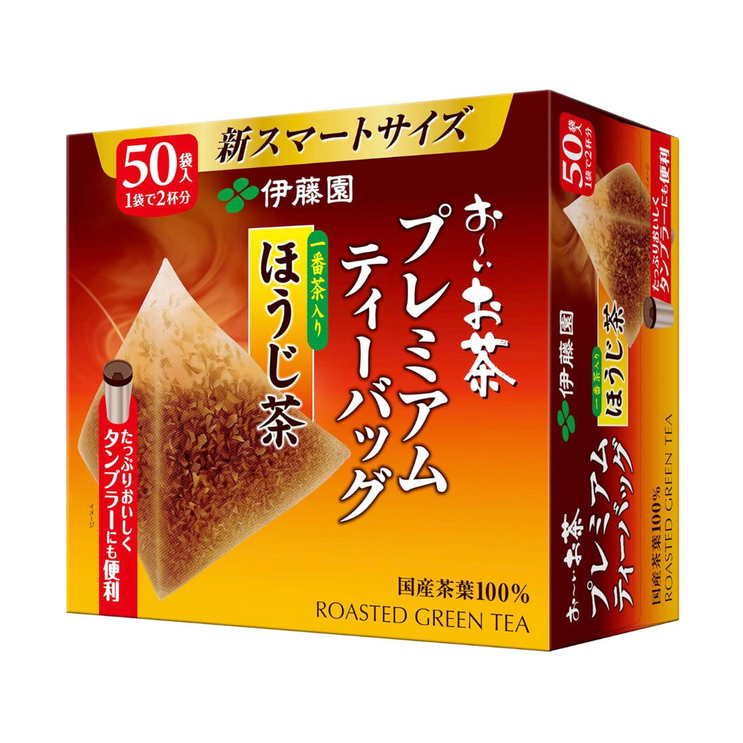 Itoen Oi Ocha Premium Tea Bag Hojicha with Ichibancha | Japanese Green Tea