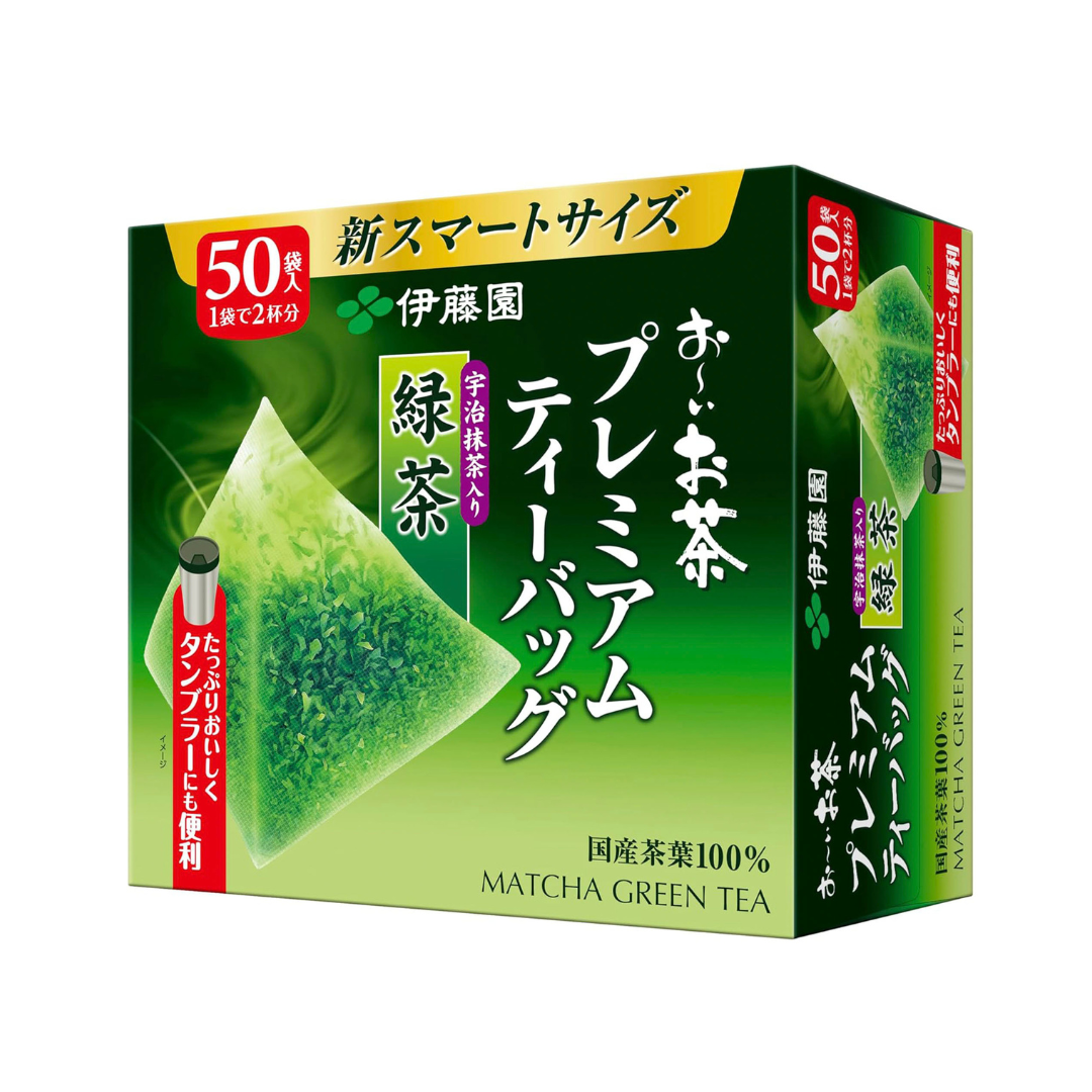 Itoen Oi Ocha Premium Tea Bag Uji Matcha Green Tea