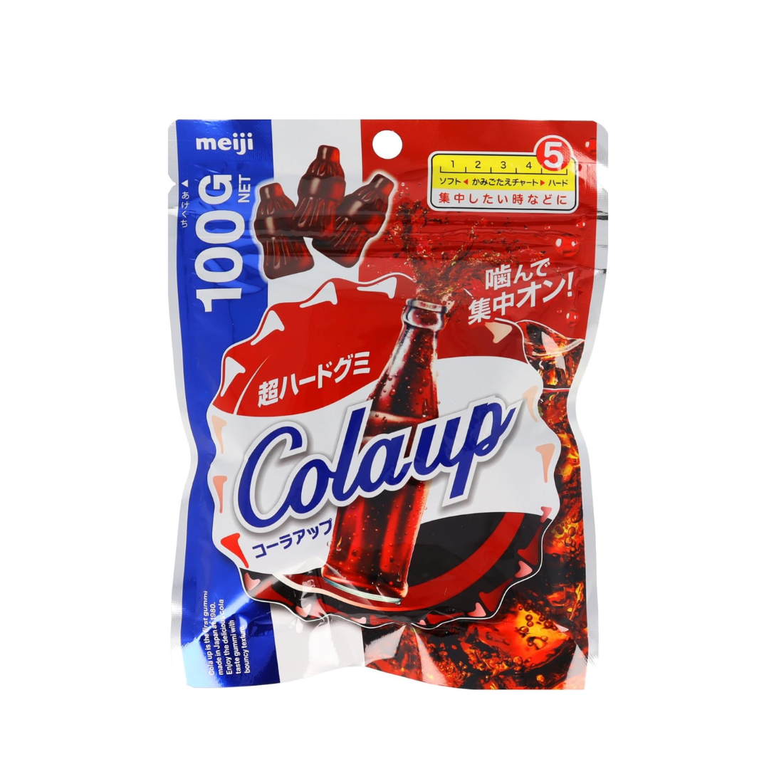 Meiji Cola Up Hard Gummy 100g | Pack of 2 | Made in Japan