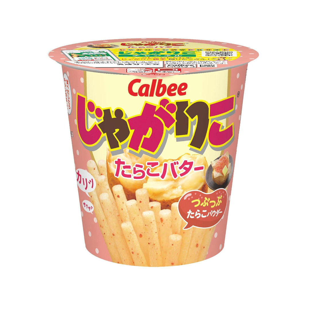 Calbee Jagarico Cod Roe Butter 52g