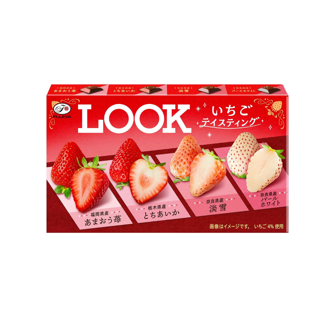 Fujiya Look (Strawberry Tasting) 12 pieces