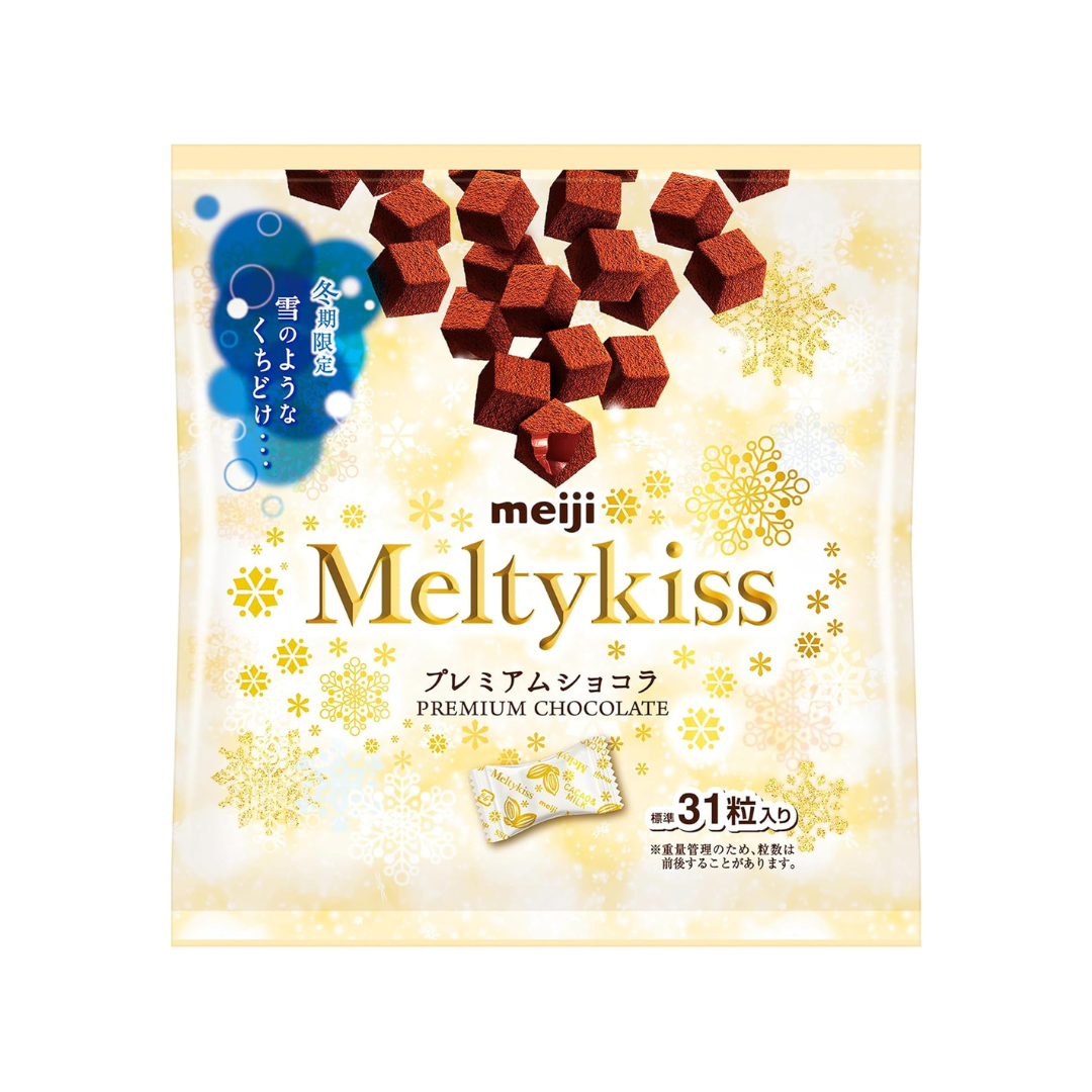Meiji Meltykiss Premium Chocolate Bag 124g | Made in Japan