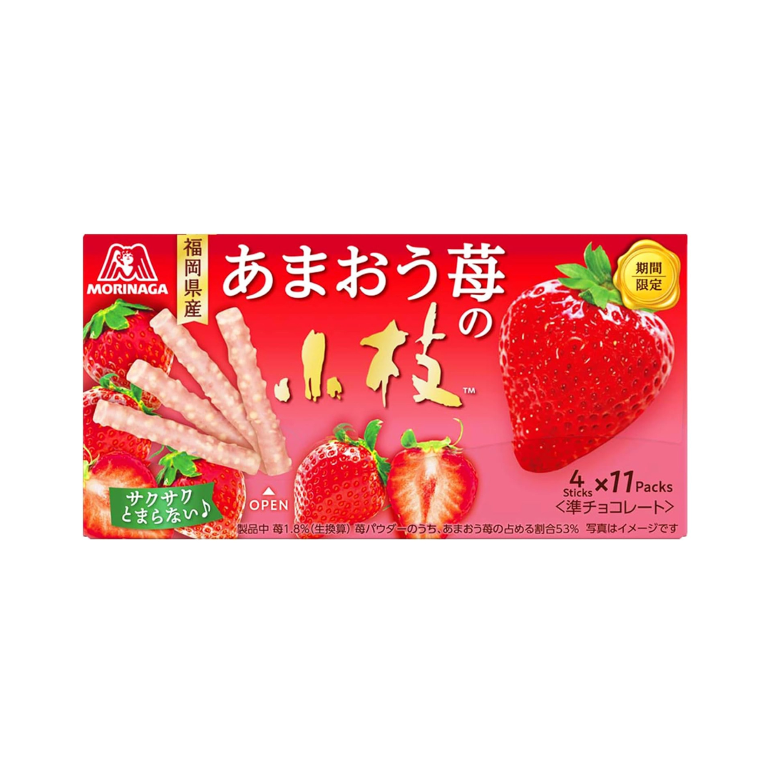 Morinaga &amp; Co. Amaou Strawberry Twigs
