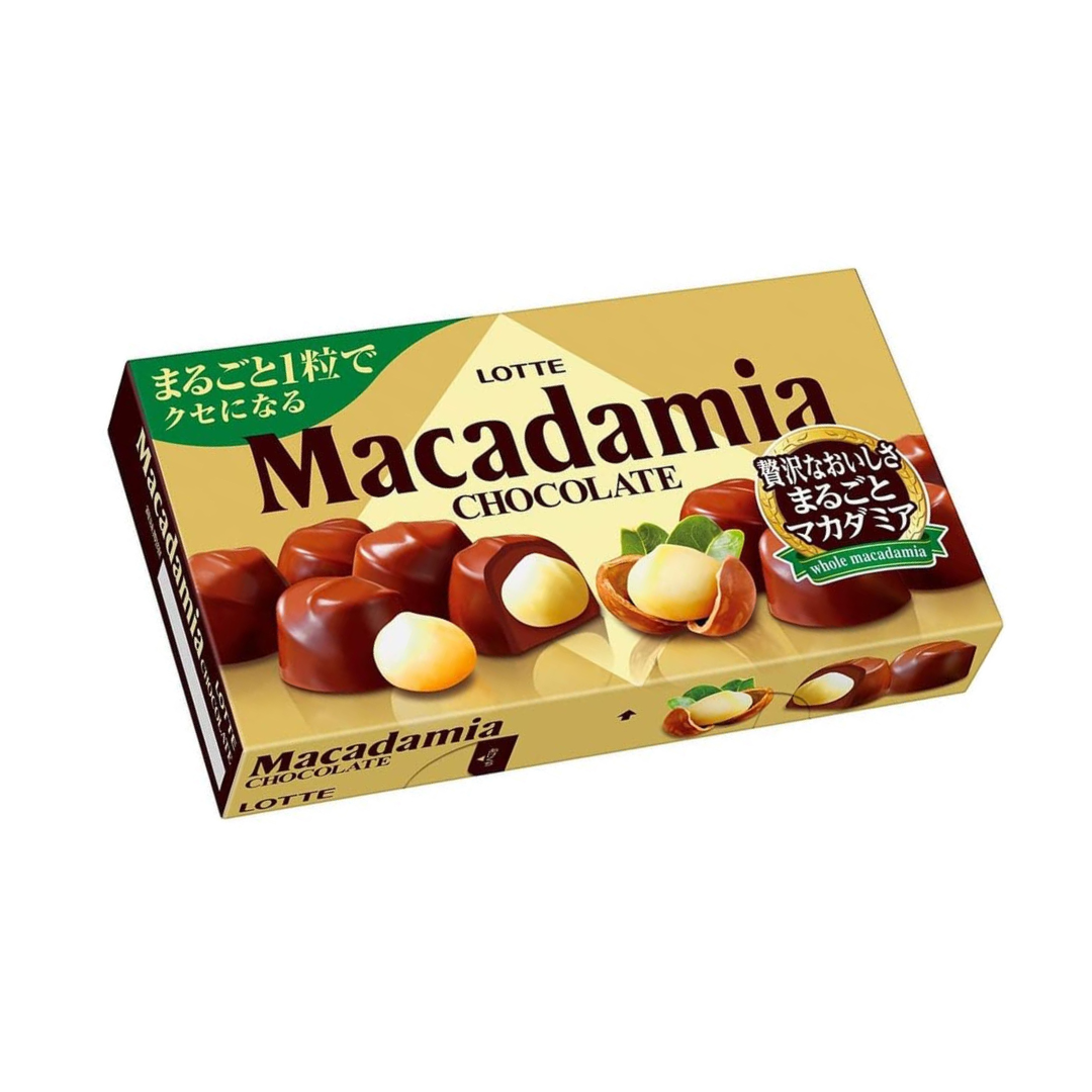 Lotte Macadamia Chocolate 9 pieces