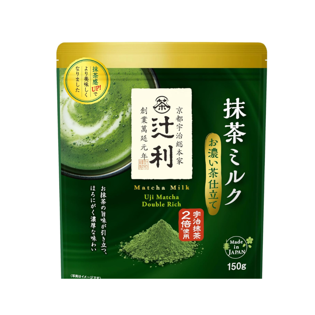 Tsujiri Matcha Milk, Strong Tea Style, 150g | Made in Japan