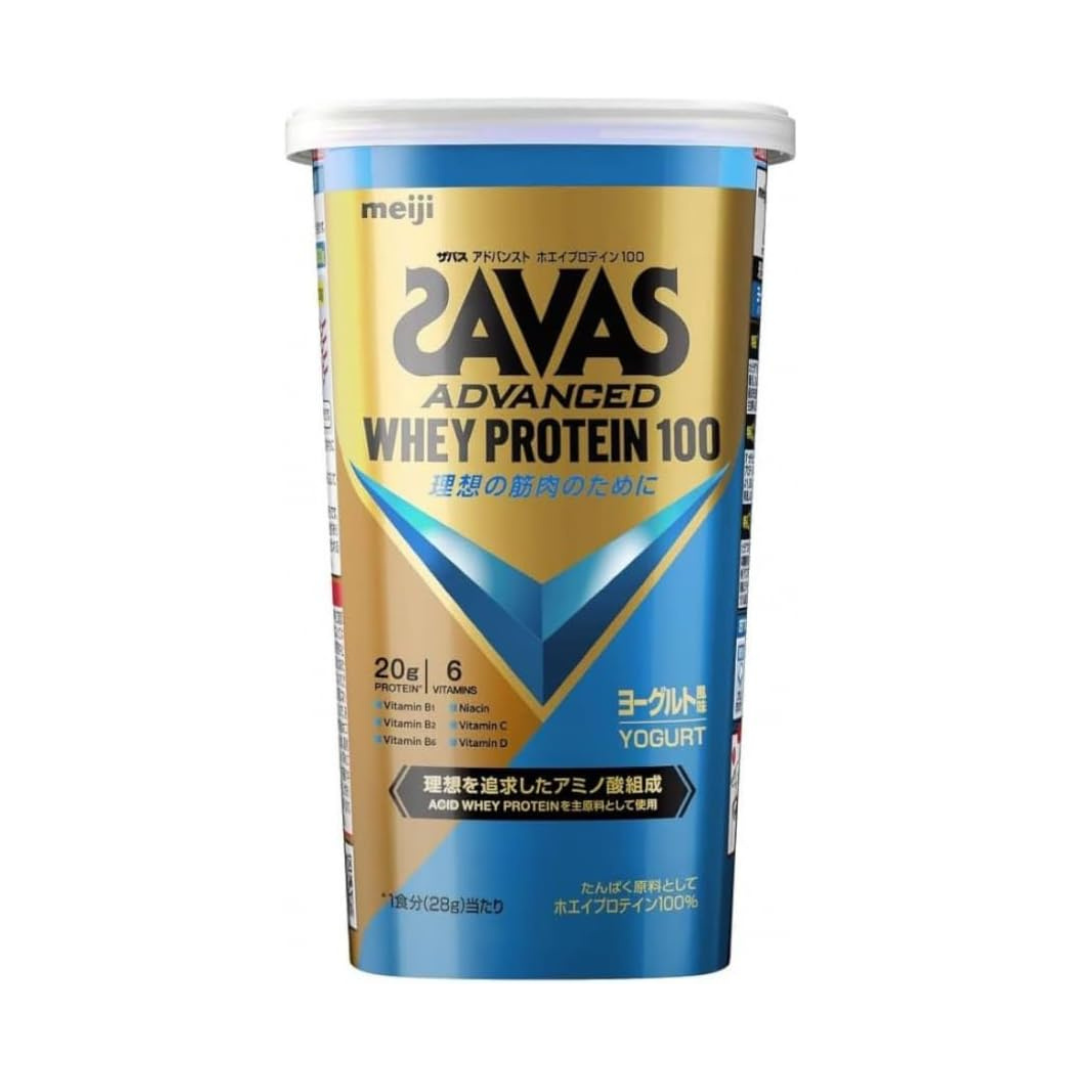 SAVAS Advanced Whey Protein 100 Yogurt Flavor 280g Meiji