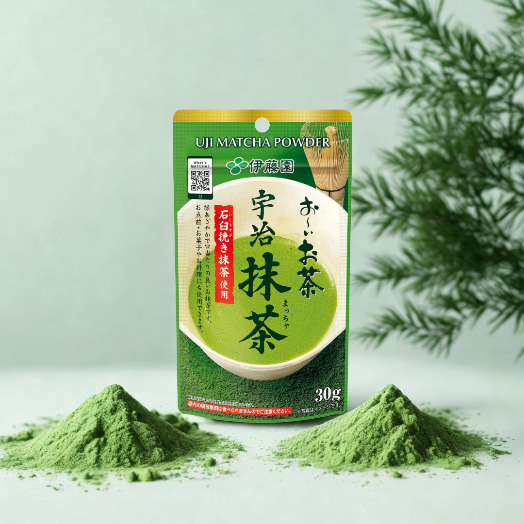 Itoen Oi Ocha Uji Matcha 30g | Pack of 2 | Made in Japan | Matcha Powder