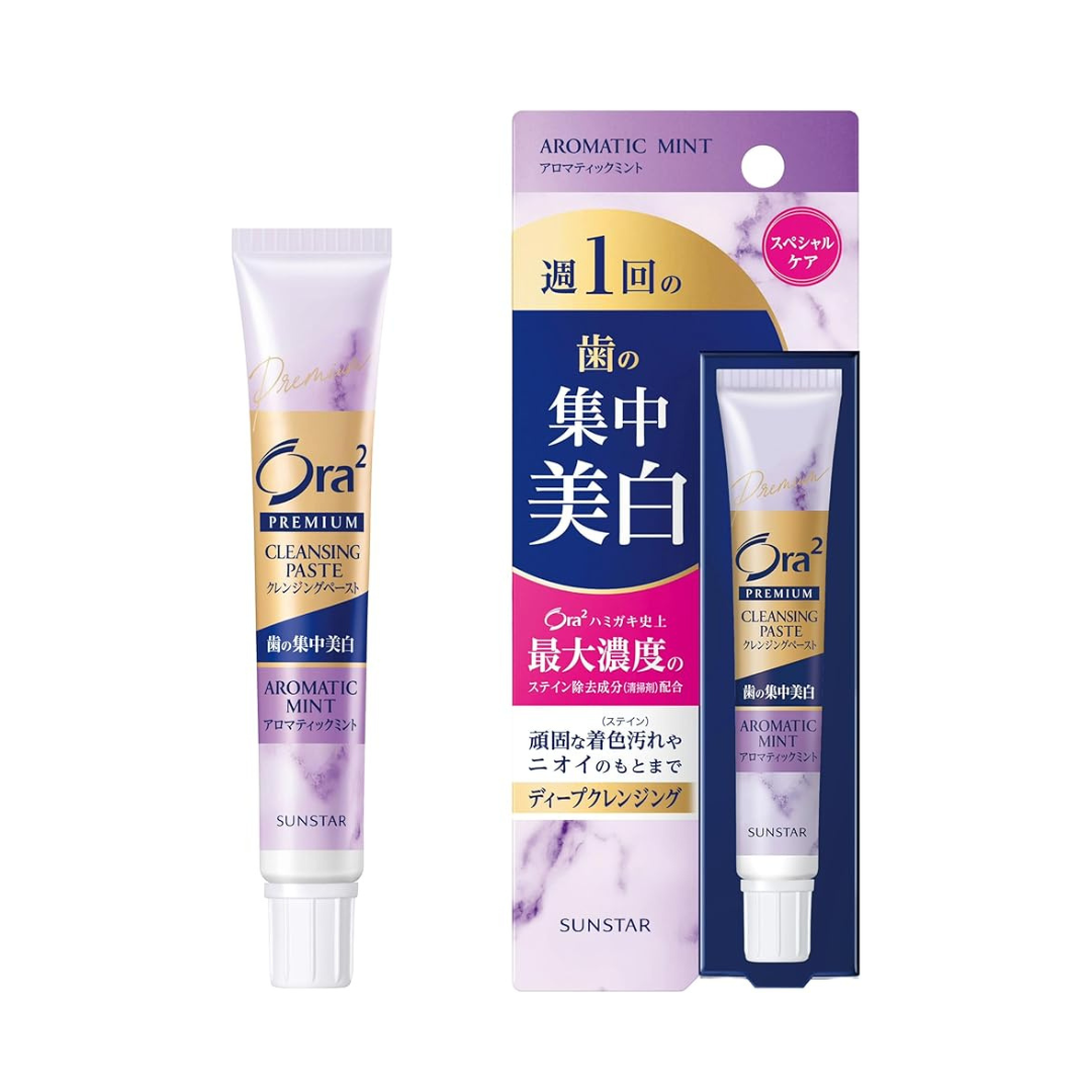 Ora2 Premium Cleansing Paste, Whitening, Intensive Whitening, Toothpaste, Aromatic Mint