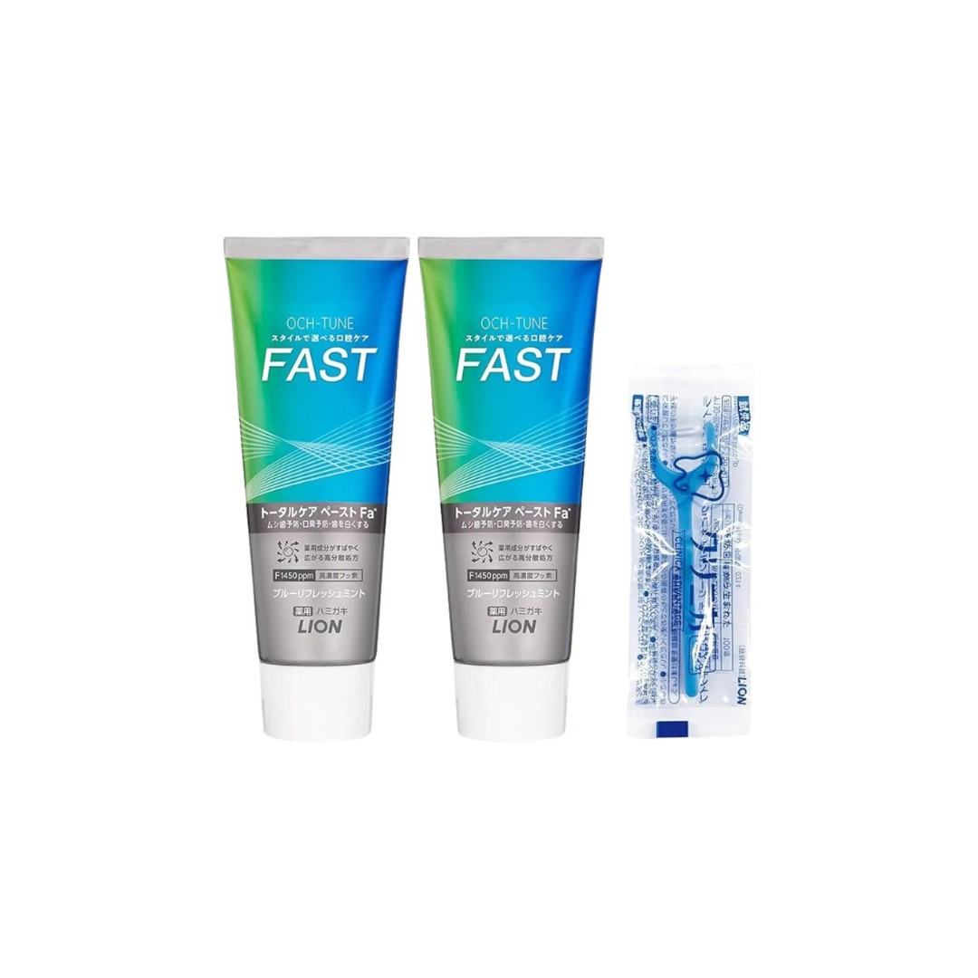 OCH-TUNE Toothpaste FAST Blue Refresh Mint, Toothpaste, High Concentration Fluorine