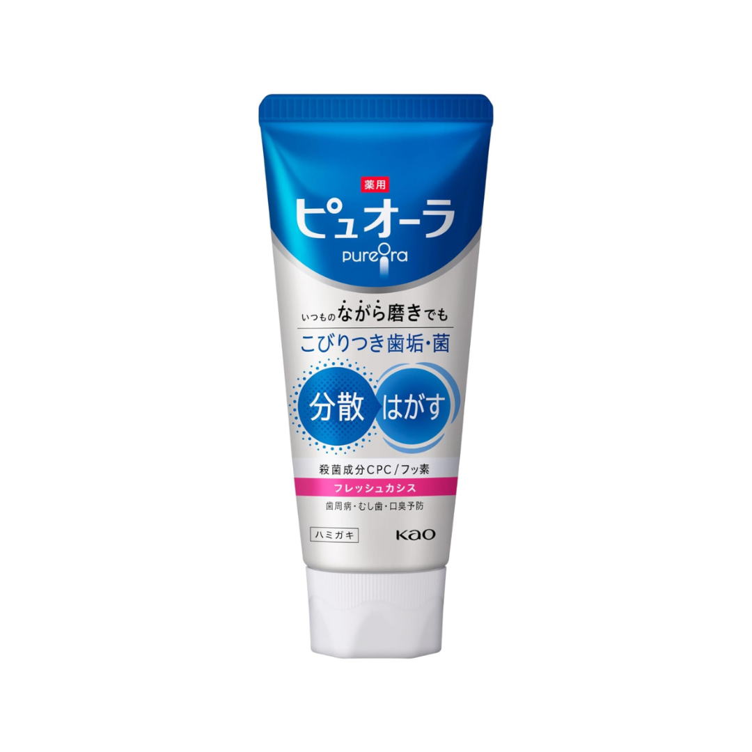 Medicated Puora Whitening Care Toothpaste, 4.1 oz (115 g)