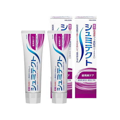 Shumitect Periodontal Disease Care (Quasi-Drug) Toothpaste, Hypersensitivity Care, High Concentration Fluorine Formulation, 2 Bottles