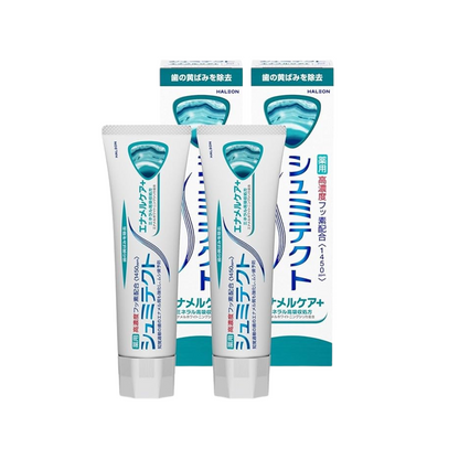 Shumitect Enamel Care + (Quasi-Drug) Toothpaste, Hypersensitivity Care, High Concentration Fluorine Formulated (1450 ppm), 2 Bottles